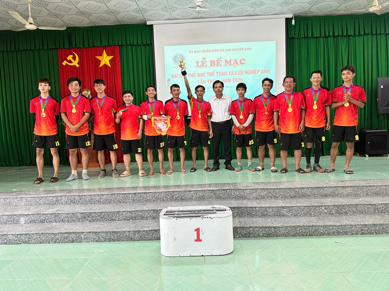 XÃ LƯU NGHIỆP ANH TỔ CHỨC LỄ BẾ MẠC ĐẠI HỘI THỂ DỤC THỂ THAO XÃ LƯU NGHIỆP ANH LẦN THỨ I NĂM 2026