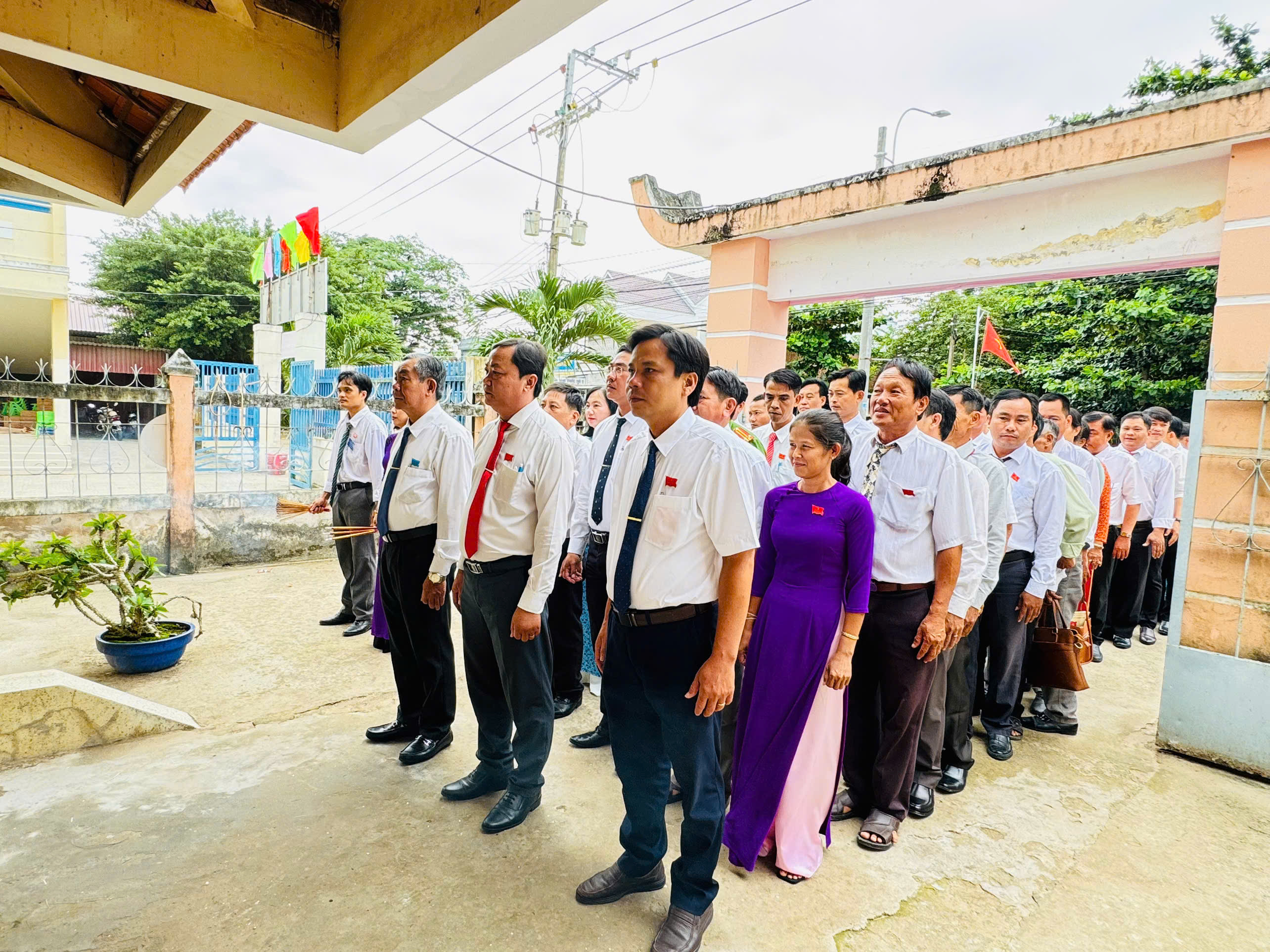 Hoạt động tuyên truyền Đại hội đại biểu Đảng bộ xã Lưu Nghiệp Anh, nhiệm kỳ 2025 – 2030